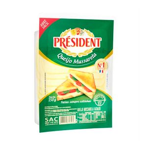 Queijo Mussarela Fatiada Président 150g