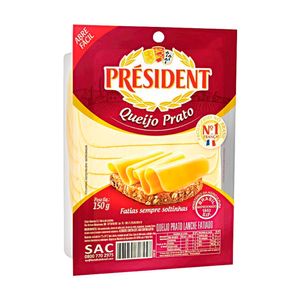 Quejo Prato Fatatiado President 150g