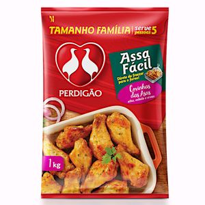 Coxinha da Asa de Frango Temperada Assa Fácil Perdigão 1Kg