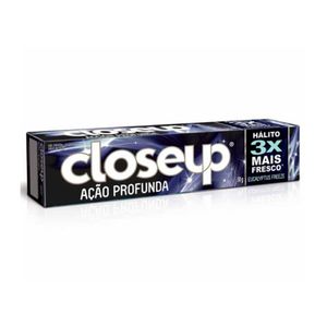 Creme Dental Closeup Ação Profunda Eucalyptus Freeze 90g