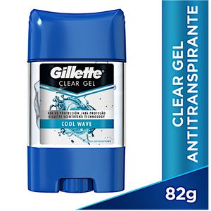 Desodorante Gillete Clear Gel Cool Wave 82g