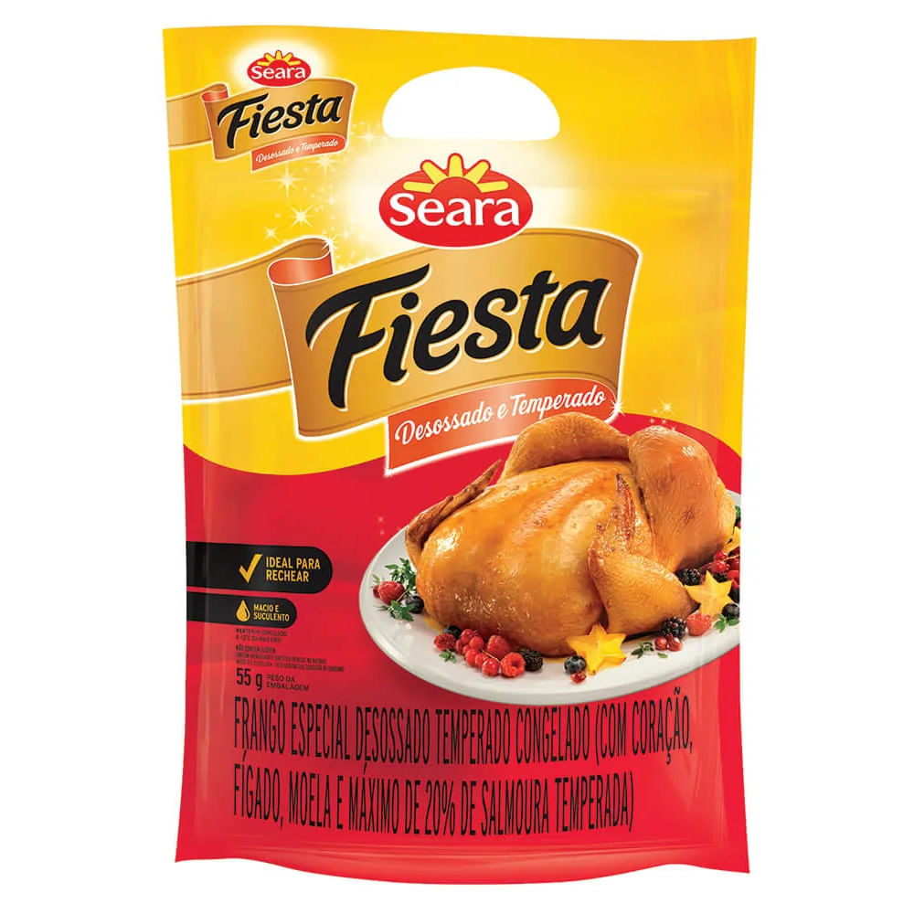 Fiesta Desossado Recheado Assa Fácil Seara Aprox 3kg