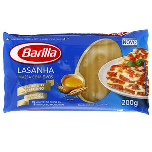 Lasanha Barilla Massa com Ovos 200g