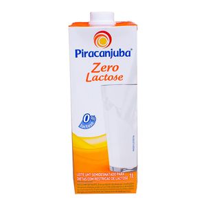 Leite Semidesnatado Zero Lactose Piracanjuba 1 Litro