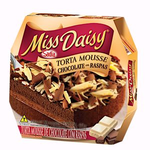 Torta Mousse Chocolate com Raspa de Limão Miss Daisy Sadia 470g