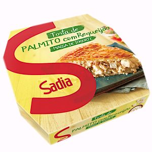 Torta Palmito com Catupiry com Massa de Iogurte Sadia 500g