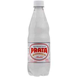 Água Mineral com Gás Prata 510ml