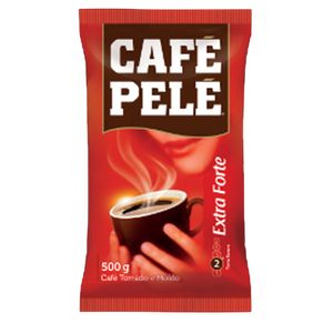 Café Torrado e Moído Pelé Extra Forte Vácuo 500g