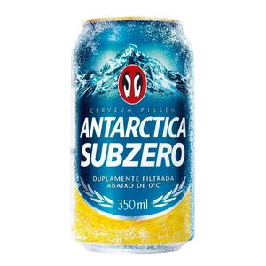 Cerveja Antarctica Subzero Lata 350ml