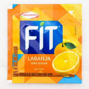Refresco em Pó Fit Laranja 10g