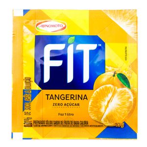 Refresco em Pó Fit Zero Açúcar Tangerina 10g