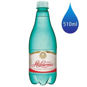 Água Mineral São Lourenço com Gás 510ml