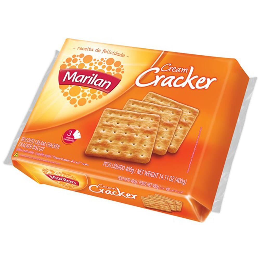 Biscoito Cream Cracker Marilan 400g Supermercado Coop