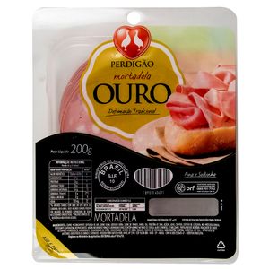 Mortadela Perdigão Ouro Fatiada 200g