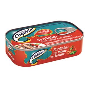 Sardinha com Molho de Tomate Coqueiro 125g