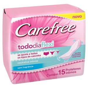 Protetor Diário Proteção com Perfume Leve 80 Pague 60 Carefree