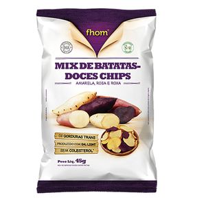 Batata Doce Chips Fhom 45g