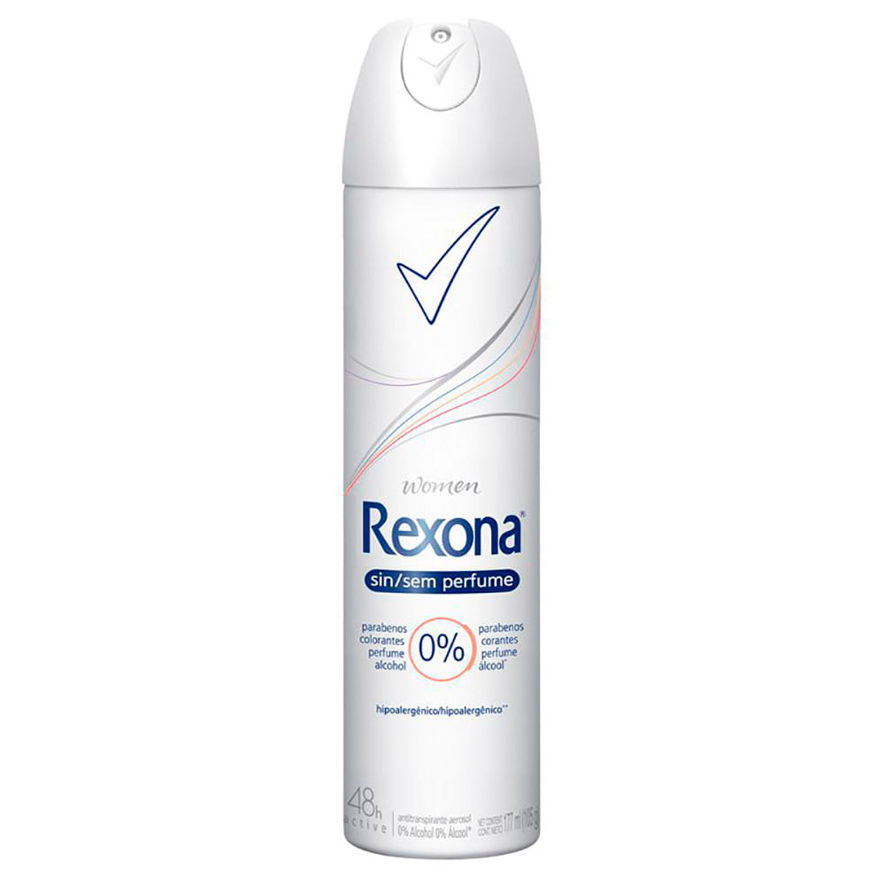 Desodorante Aerosol Rexona Clinical Masculino Sem Perfume - 150ml