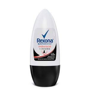 Desodorante Rollon Dove Antibacterial invisible Feminino 50ml