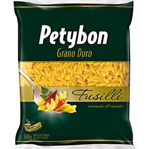 Macarrão Petybon Massa Grano Duro Fusilli 500g