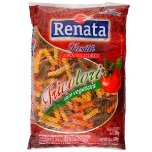 Macarrão Grano Duro Tri Fusilli Renata 500g