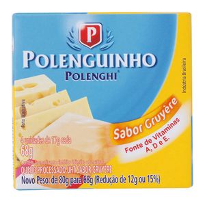 Queijo Zero Lactose Polenghi com 4 unidades 68g