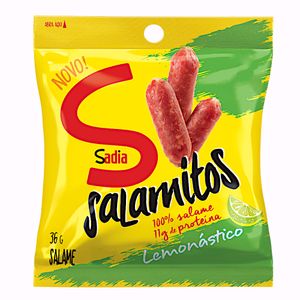 Salame Snack Sadia Salamitos Lemonástico 36g