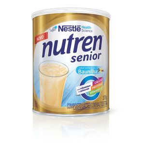 Suplemento Nutricional Baunilha Sênior Nutren Nestlé 370g
