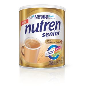 Suplemento Nutricional Café com Leite Sênior Nutren Nestlé 370g