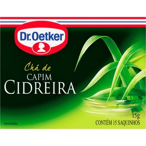 Chá Dr. Oetker Erva Cidreira | Com 15 Sachês