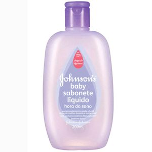Sabonete Líquido Infantil Johnson's Hora do Sono 200ml