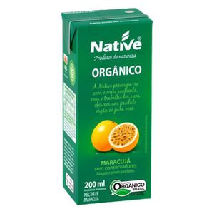 Suco de Maracujá Orgânico Native 200ml