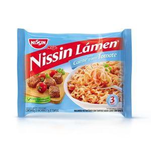 Macarrão Instantaneo Nissin Lámen Carne com Tomate 85g