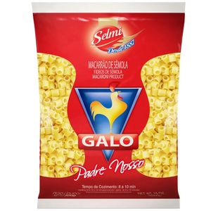Macarrão Sêmola Padre Nosso Galo 500g