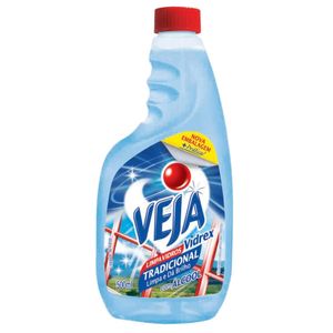 Limpa Vidros Veja Vidrex Tradicional Refil 500ml