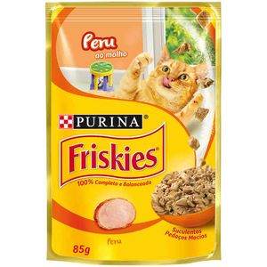 Alimento para Gatos Friskies Perú  ao molho  Sachê 85g