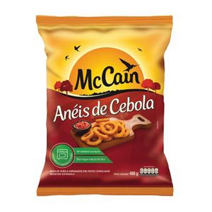 Anéis de Cebola Congelado Mccain Empanada 400g