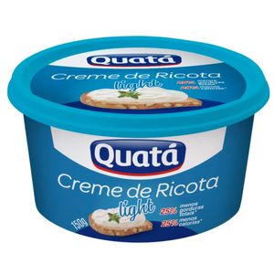 Creme de Ricota Light Quata 150g
