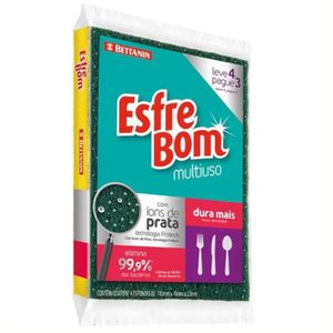 Esponja Multiuso Esfrebom Bettanin Leve 4 Pague 3