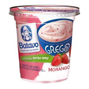Iogurte Grego Morango Batavo 500g