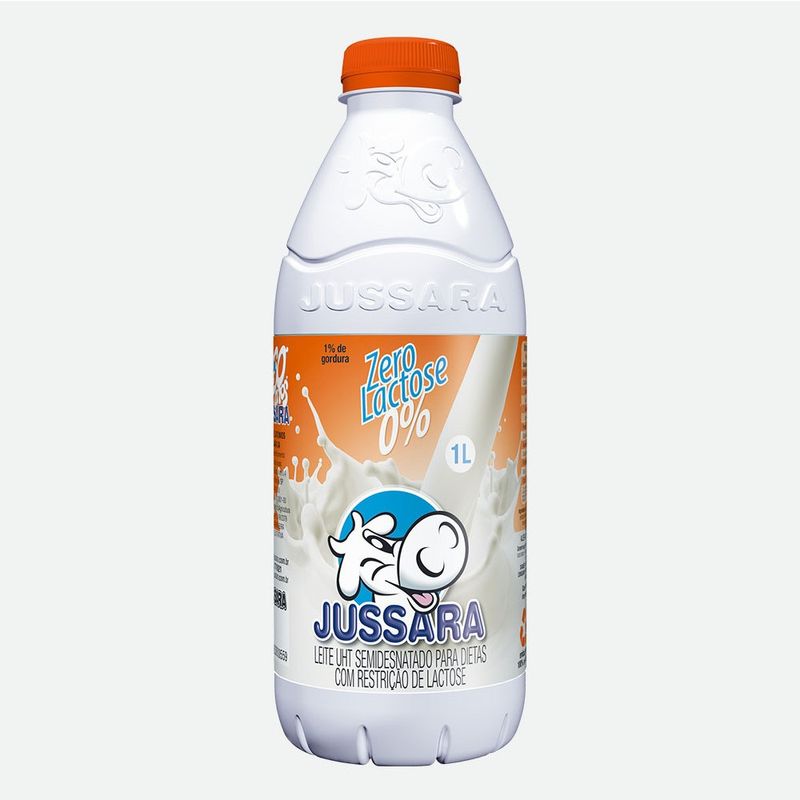 Leite Zero Lactose Semidesnatado Jussara 1 Litro - Supermercado Coop