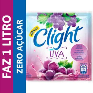 Refresco em Pó Clight Uva 8g