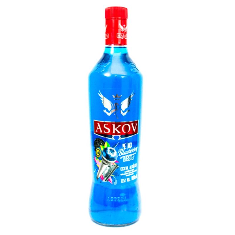 Bebida Mista Askov Blueberry 900ml - Supermercado Coop