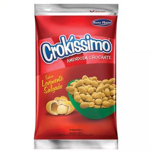 Amendoim Salgado Crokissimo Santa Helena 400g