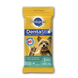 Biscoito Dentastix Pedigree Raças Pequenas 45g com 3 Unidades