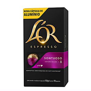 Café em Cápsula L'Or Espresso Sontuoso | Com 10 Cápsulas