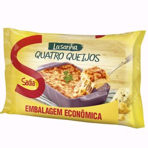 Lasanha Congelada Sadia Quatro Queijos 1kg