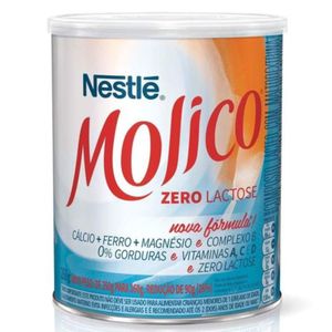 Leite em pó zero lactose Molico 260g