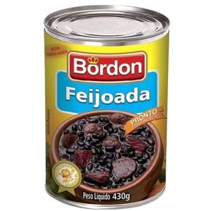 Feijoada Pronta Bordon Lata 430g