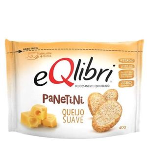 Salgadinho Panetini de Queijo Suave Eqlibri 40g